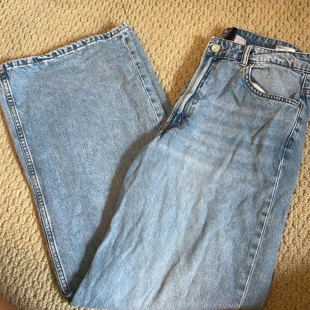 H&M wide leg jean